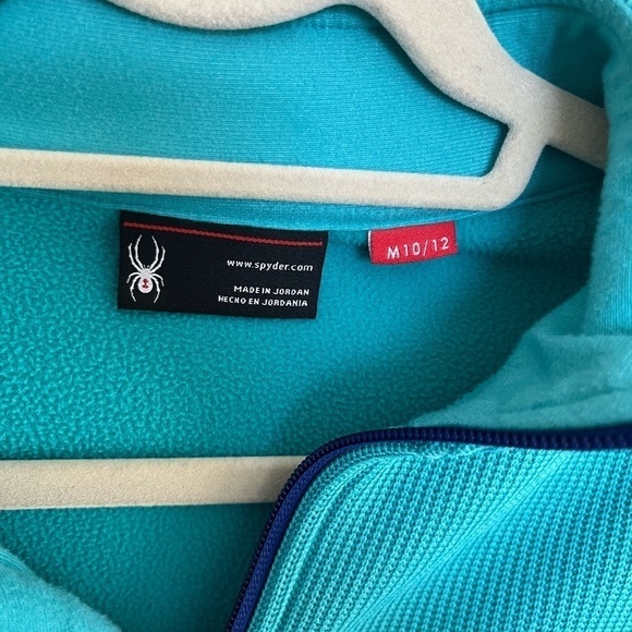 Spyder Endure Jacket Girls Medium Turquoise - Picture 3 of 11